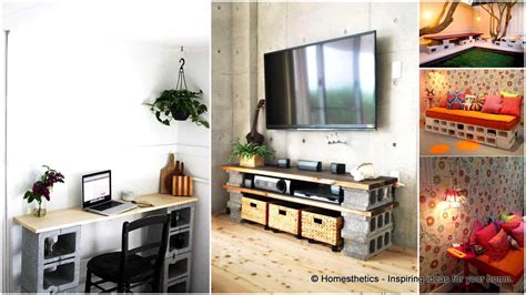 When you make items yourself, you can choose projects that suit your tastes, create them in your choice of colours/textures, and then use them to your heart's content. Creative Do It Yourself Cinder Block Projects For Your Home | Homesthetics - Inspiring ideas for ...