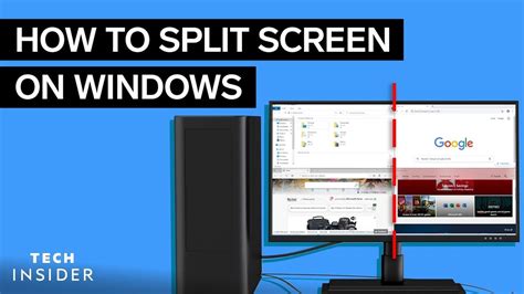 How To Use Split Screen On Windows 10 Youtube Windows 10 Windows