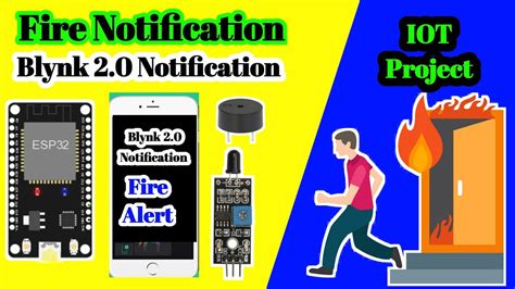 Fire Arduino Notification Blynk 20 Notification Esp32nodemcu