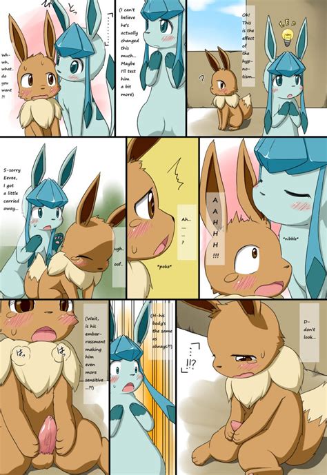 Rule 34 Eevee Eeveelution Erection Female Feral On Feral Fur Furry Glaceon Koorinezumi Male