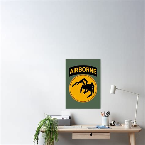 135th Us Airborne Division Phantom Unit Poster For Sale By