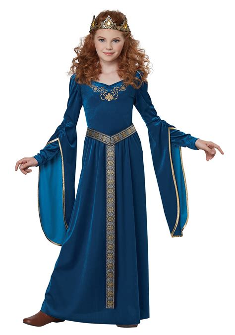 Ladies Small Lady In Waiting Medieval Renaissance Fancy Dress Costume