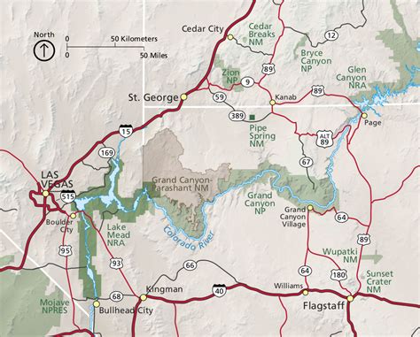 Lake Mead Las Vegas Map United States Map