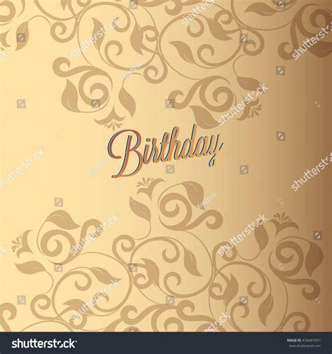 vektor stok happy birthday card background design tanpa royalti 476467957 shutterstock