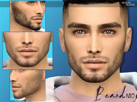 The Sims Resource Mh Beard N10
