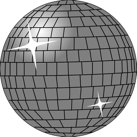 Drawn Disco Ball Free Image Download