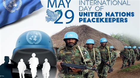 Statement By The Pm On The International Day Of Un Peacekeepers
