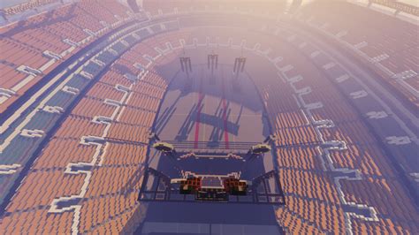 Rammstein Stadium Tour Stage Minecraft Map
