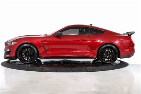 2020 Ford Mustang Shelby Gt350 3554 Miles Rapid Red Metallic Tinted
