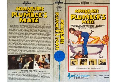 Adventures Of A Plumber S Mate On Alpha Video United Kingdom Betamax V Vhs Videotape