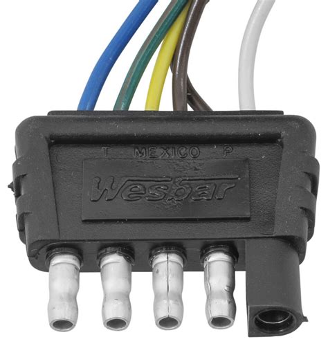 But, it does not possess as sophisticated and electrical consuming. Wesbar 5-Pole Flat Connector - Wishbone Style - Trailer ...