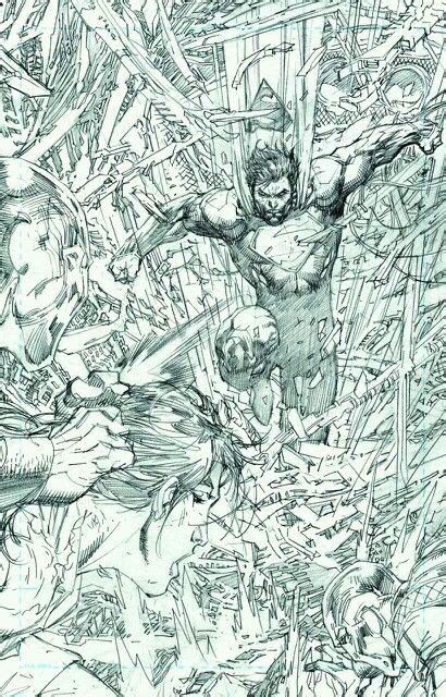 Superman Jim Lee Pencils Dc Jim Lee Art Book Art Comic Art
