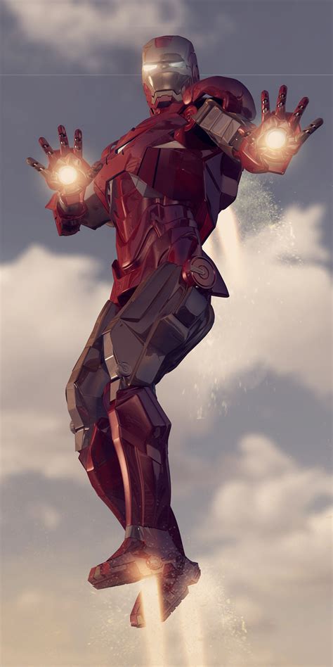 1080x2160 Iron Man 4k New Digital Artwork One Plus 5thonor 7xhonor
