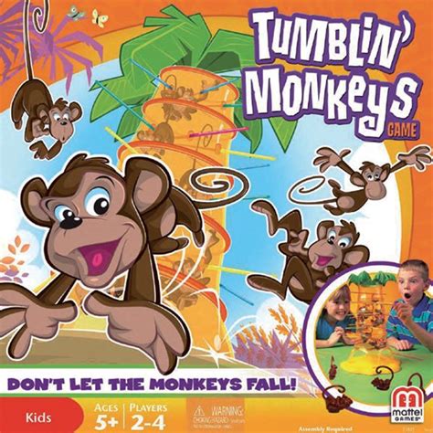 Unos monos violentos se han dado a la piratería más cruel. Monos Locos 525630 Mattel - Juego de Mesa