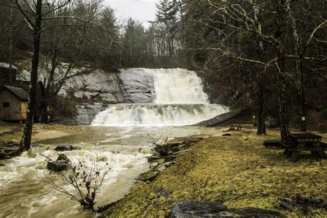 Moravian Fall North Carolina Outdoor Water Waterfall