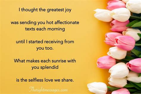Cute Good Morning Poems For Girlfriend - Etandoz
