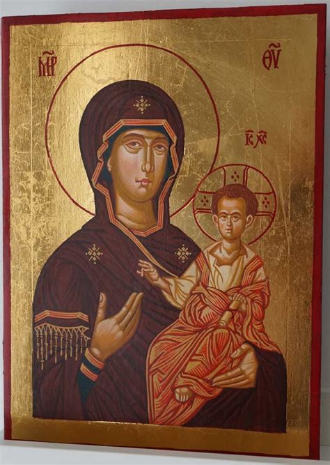Virgin Mary Hodegetria Orthodox Icon Blessedmart
