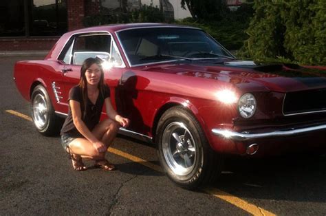 Mustang Girl Monday Jenifer Scouton And Her 1966 Mustang Coupe