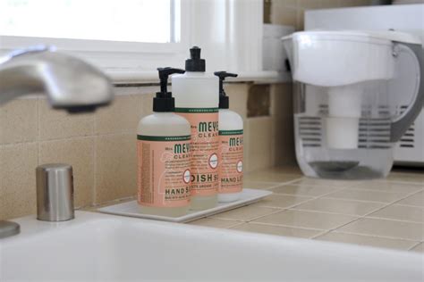Kitchen counter tray for soap. My Organized Overflow Closet + FREE Grove Products ...