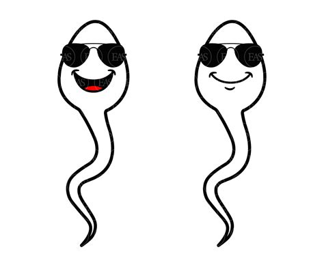 sperm svg sperm with sunglasses svg cum orgasm vector cut etsy ireland
