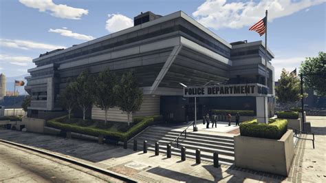 Where Is The Police Station In Gta 5 Story Mode And Gta Online Map