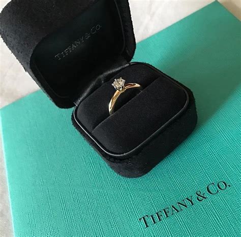 Gold Tiffany Setting Ring 5 Carat