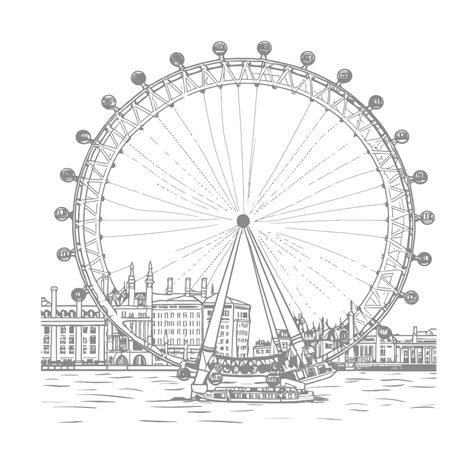 London Eye Sketch