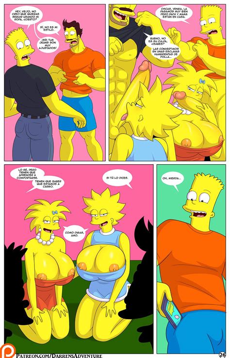 La Aventura De Darren 10 Los Simpsons