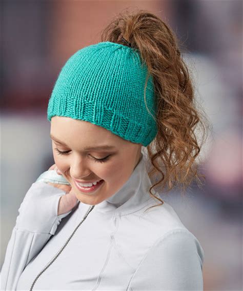 Maybe you would like to learn more about one of these? Knitting Patterns Galore - Messy Bun Knit Hat