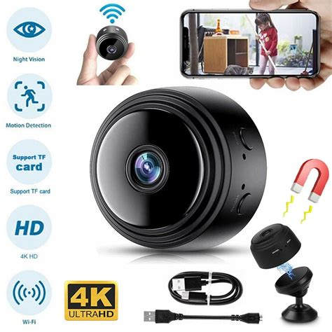 Mini 1080p Hidden Cameraportable Small Hd Spy Camera With Night Vision And Motion Detection