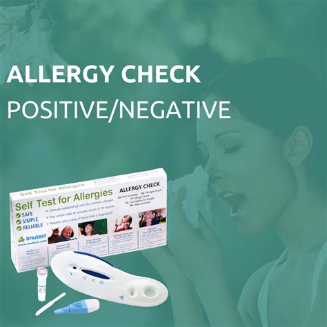 Allergy Check Kit Tmi Testing