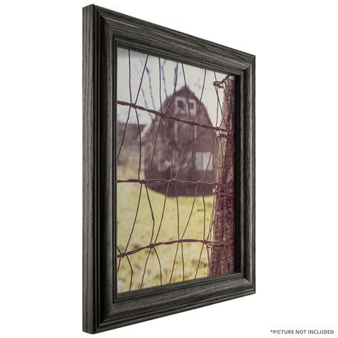 Craig Frames Wiltshire 440 Traditional Black Hardwood Picture Frame