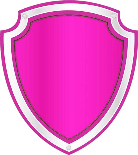 Download Paw Patrol Pink Shield Full Size Png Image Pngkit