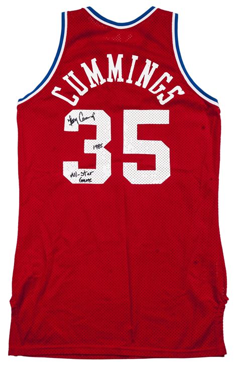 Lot Detail 1989 Terry Cummings Game Used And Signed Nba All Star Game