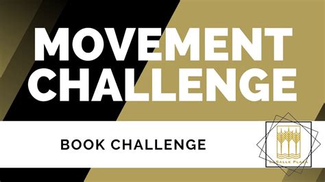 Movement Challenge Book Challenge Youtube