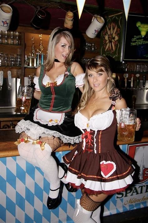 German Girls German Women Girl Costumes Octoberfest Girls Dirndl Outfit Beer Wench Pin Up