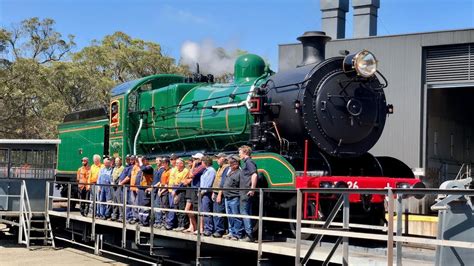 Sydney Trains Vlog 1443 Steam Locomotive 3526 Unveiling Youtube