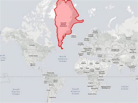 Il Mondo A Grandezza Reale La Nuova Mappa Geografica Ilgiornaleit