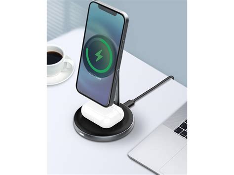 Roboqi 2 In 1 Magnetic Wireless Charging Stand Wireless Charging