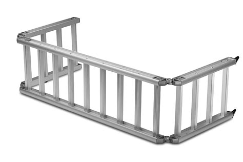 Readyramp Full Sized Bed Extender Ramp Silver 100 Open 60 Bed Width