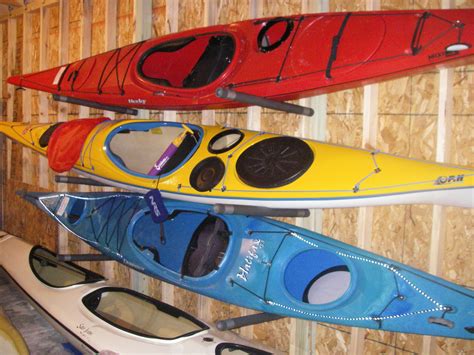 Fellow kayak angler, jason hopper, needed to figure out a way to store his kayaks, and decided to build if you are looking for a quick easy way to store your kayaks in a garage or outside, here is a easy solution. High Quality Kayak Racks For Garage #5 Diy Garage Kayak ...