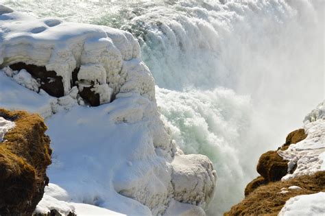 Visiting Gullfoss Waterfall Iceland One Of The Main Attractions Of