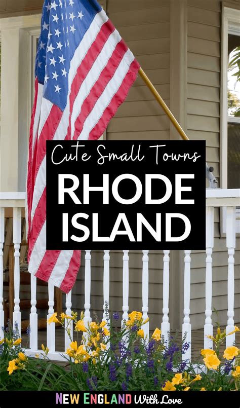 10 Super Charming Small Towns In Rhode Island An Insiders Guide