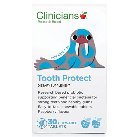 Buy Clinicians Kids Tooth Protect 30 Chewable Tablets Online At Chemist