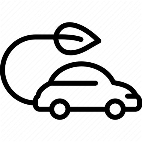 Car Eco Friendly Green Vehicle Icon