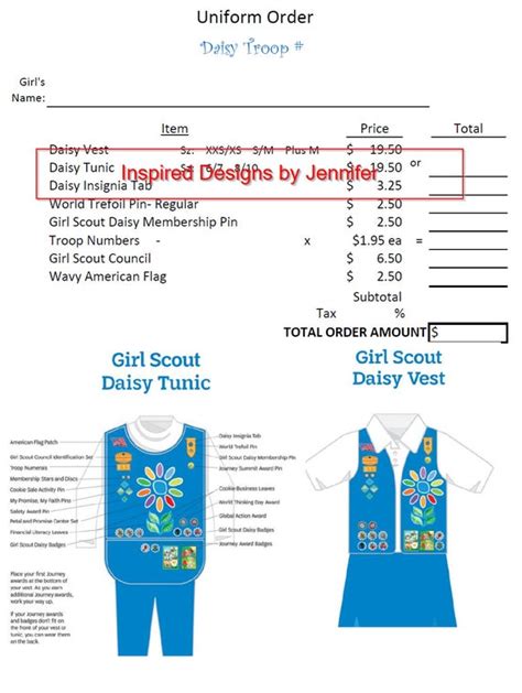Girl Scout Daisy Uniform