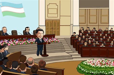 Discover and share the best gifs on tenor. Cartoon commentary, Xi's Europe-Asia tour ⑦: Clear direction for Belt and Road - CCTV News ...