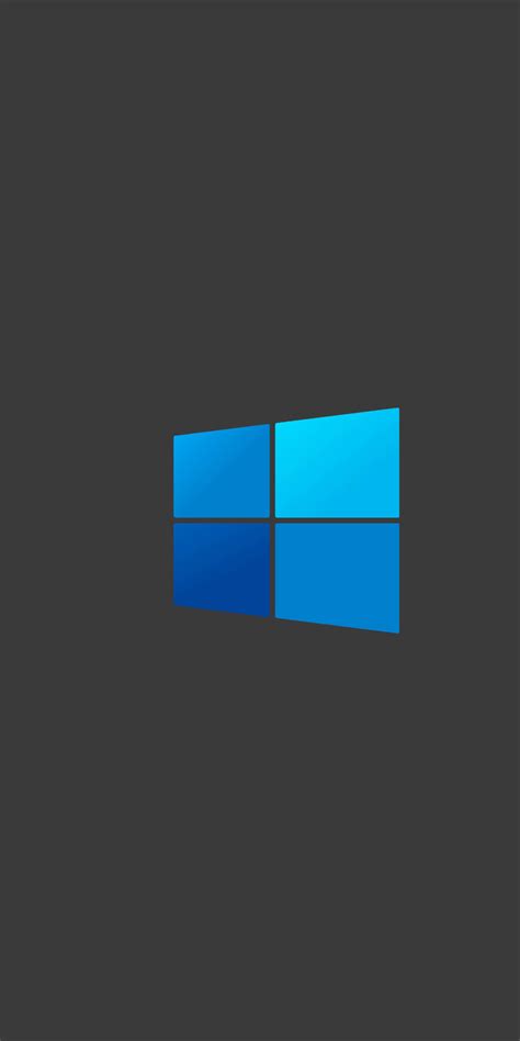 1080x2160 Windows 10 Dark Logo Minimal One Plus 5thonor 7xhonor View