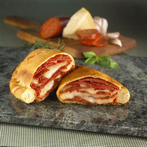 Pepperoni And Cheese Calzone Food Recipes Cheese Calzone