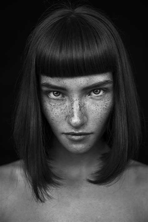 Freckles Agata Serge Portrait Photoshoot Portrait Inspiration